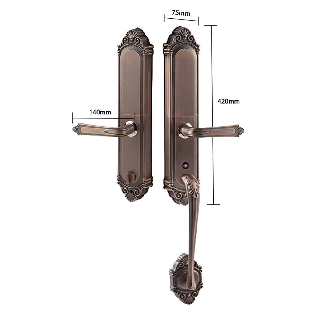 fingerprint,Rfid Intelligent lock,RFID courtyard lock