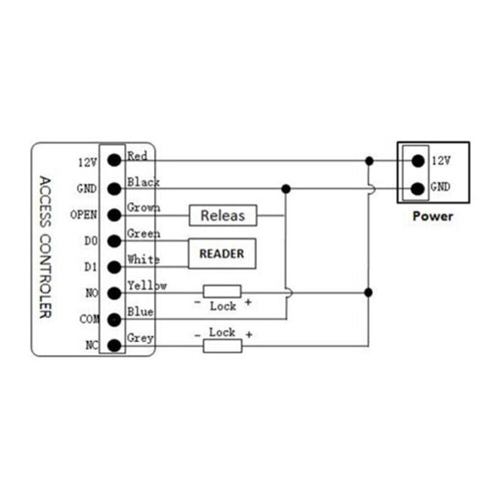 15K user , EM4100 ,125Khz ,Standalone Access Controller