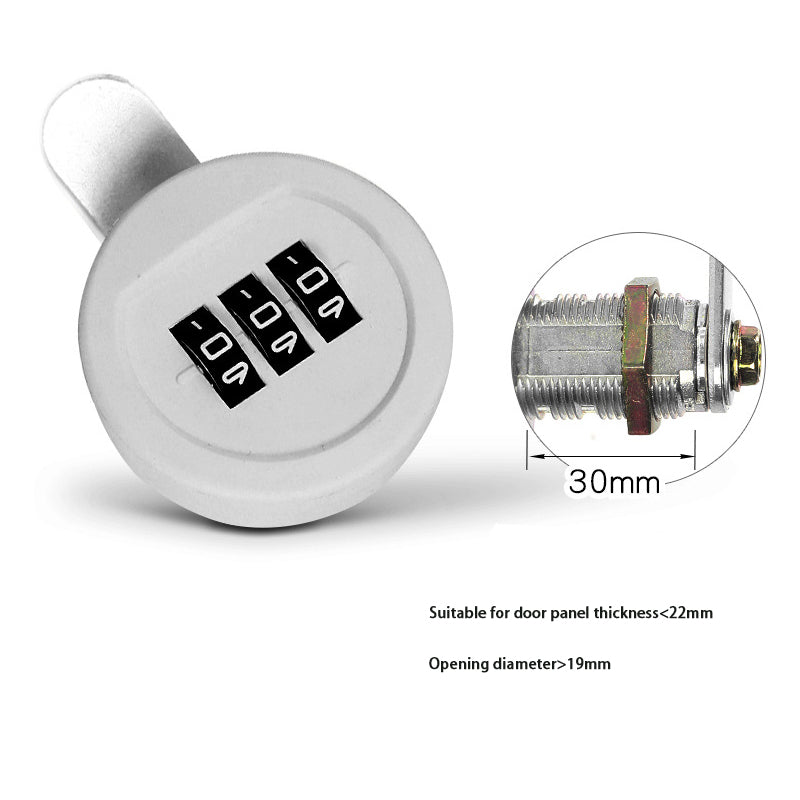Triple Mechanical Tongue Code Lock,Metal,Wooden,Cabinet Lock,password lock