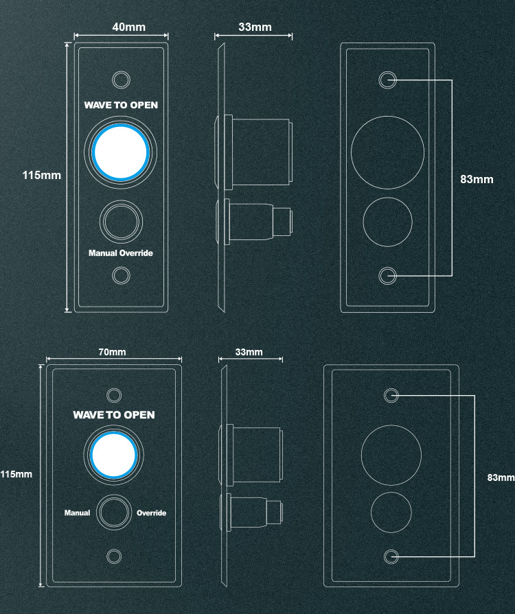 Exit Switch Button