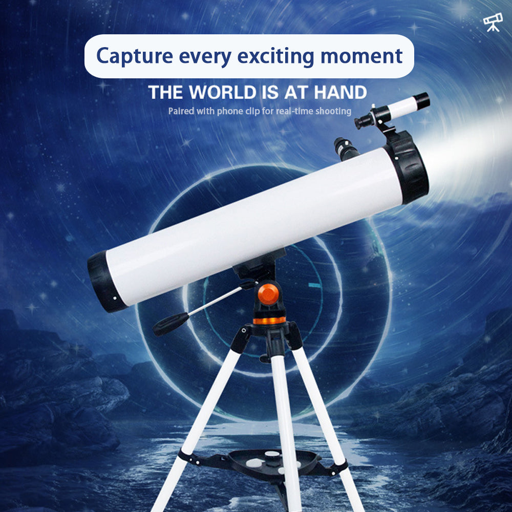 Reflective ,Large Aperture, High-definition, Dual-purpose, Astronomical Telescope