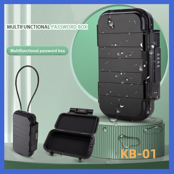 Outdoor Waterproof Portable Sports Code Key Box Storage Box /Code Beach Box