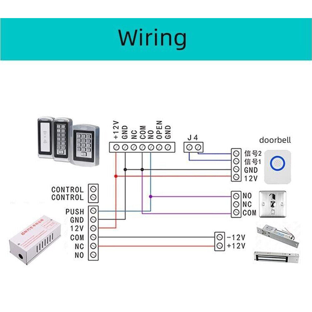 Wifi,APP,Standalone Access Control,metal,EM,125Khz,WG26 Reader