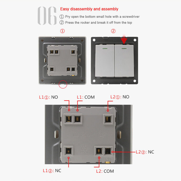 Exit Switch Button