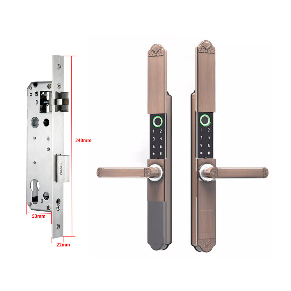 Biometric Fingerprint Door Lock,Digits Pad