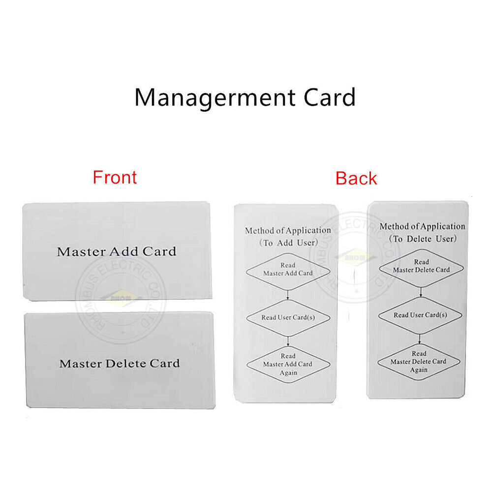 2k User , Metal Case ,EM , 125Khz , RFID , Standalone Access Control