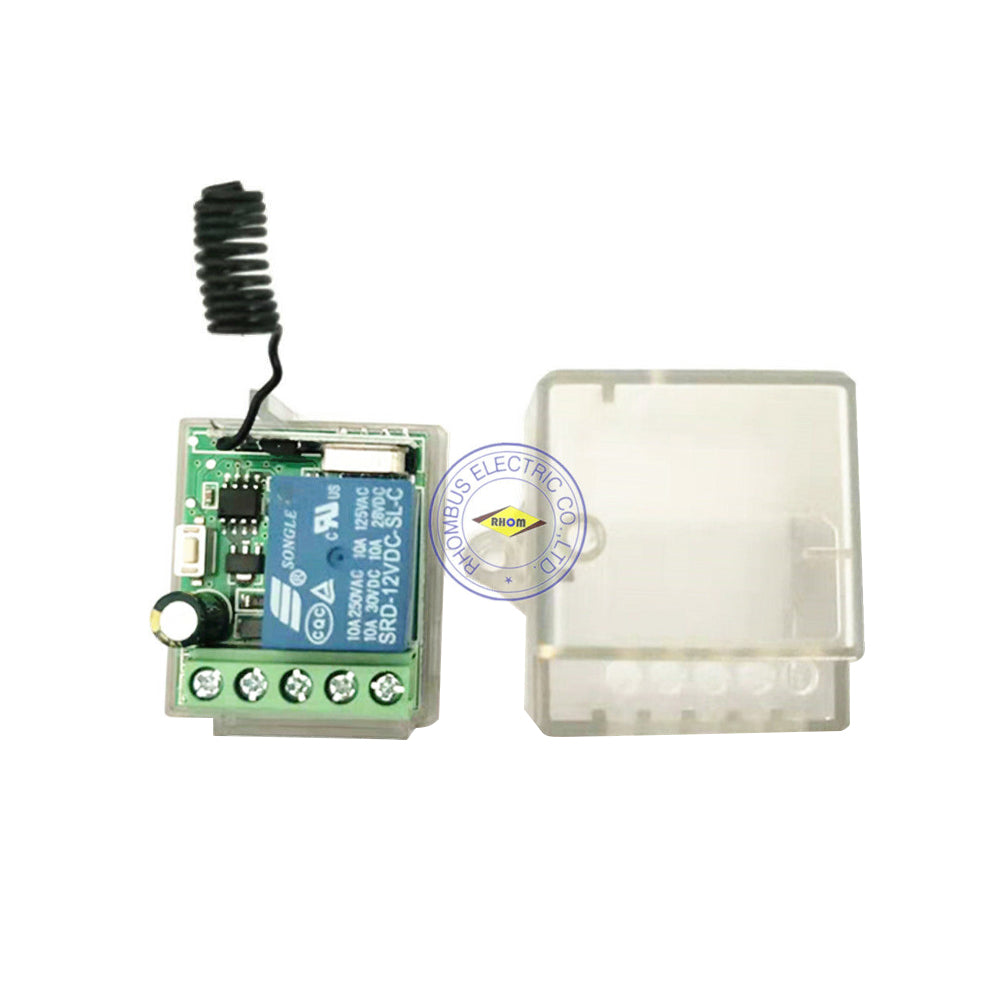 Wireless Remote Control Delay Switch System, 12V ,1CH ,Transmitter,Receiver, 433MHz