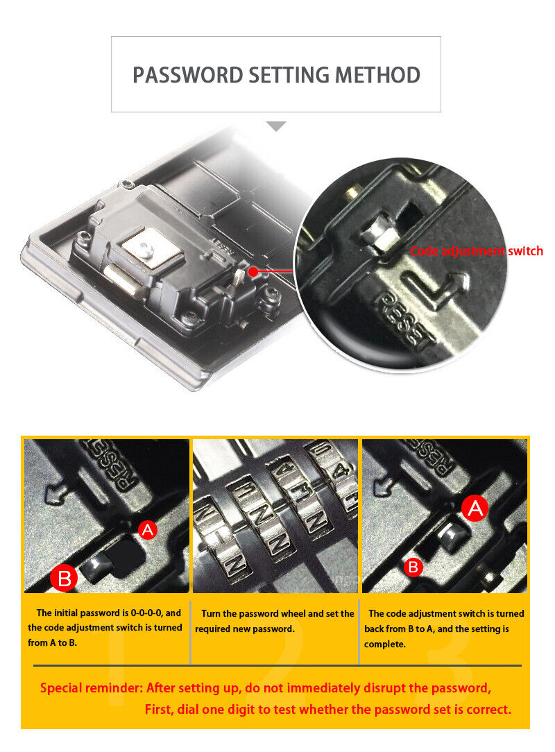 Storage Safe Security Box, key safe box