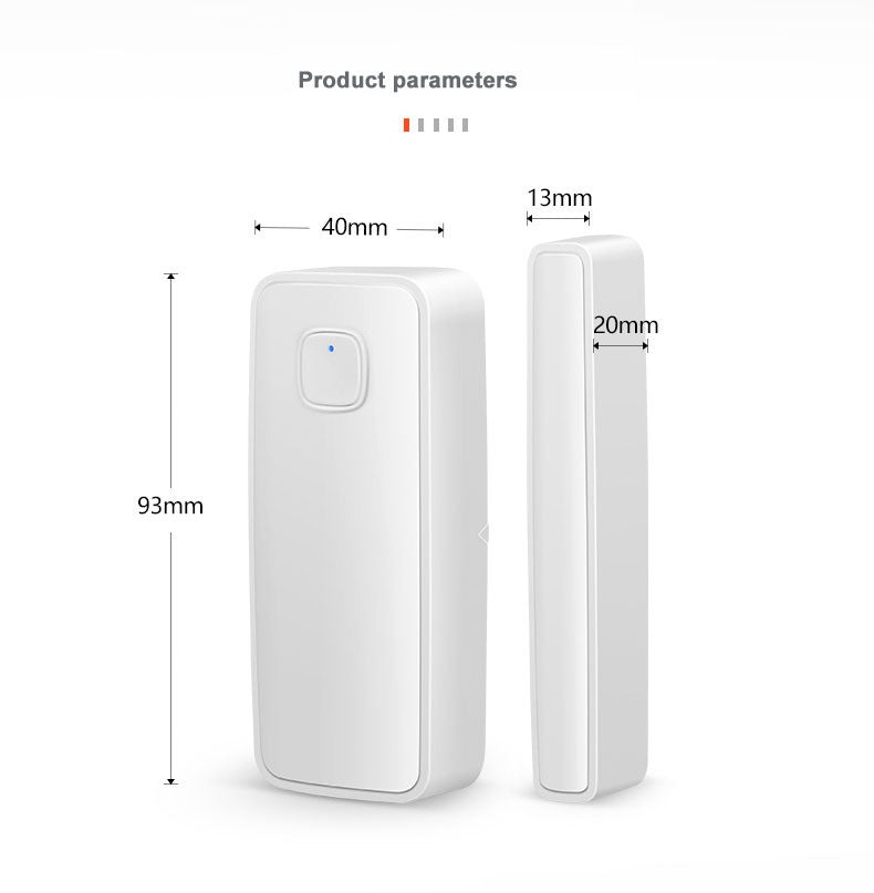 Tuya Wifi Door Window Sensor Smart Home Security Alarm Detector Alexa Goo-2