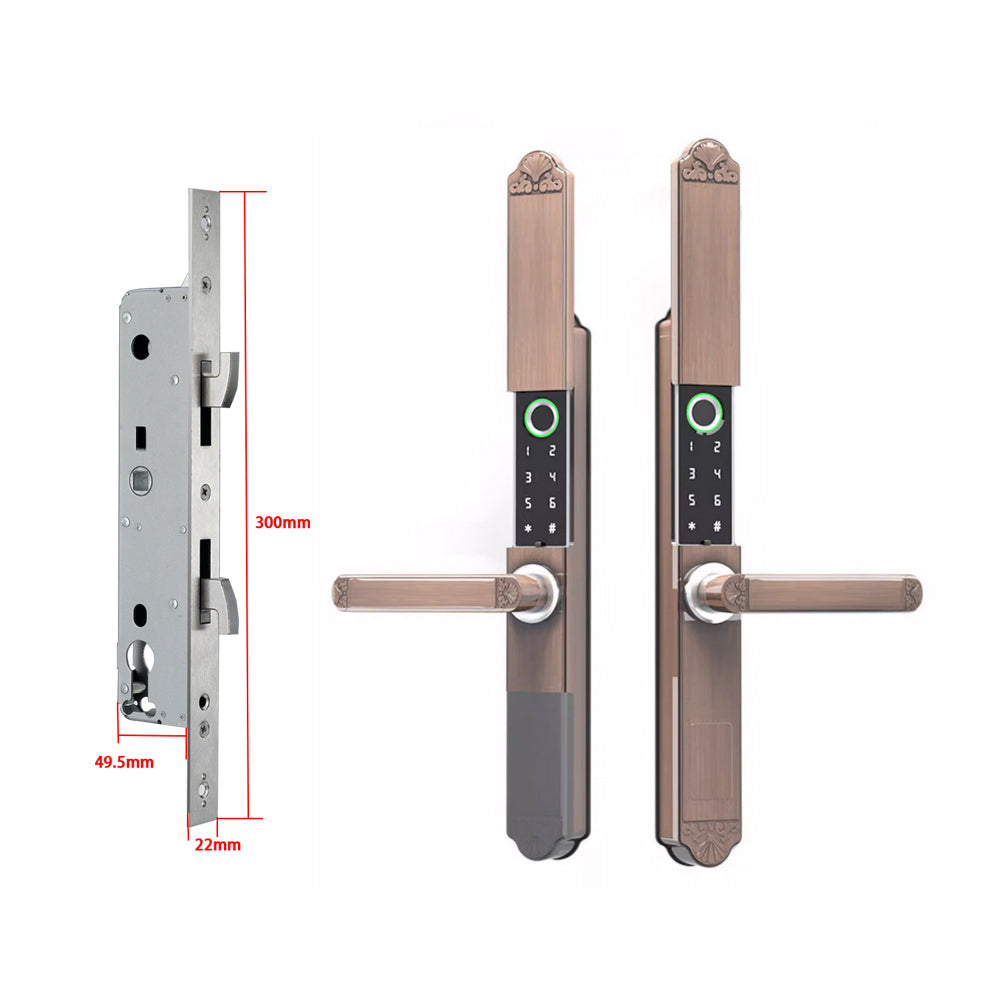 Biometric Fingerprint Door Lock,Digits Pad