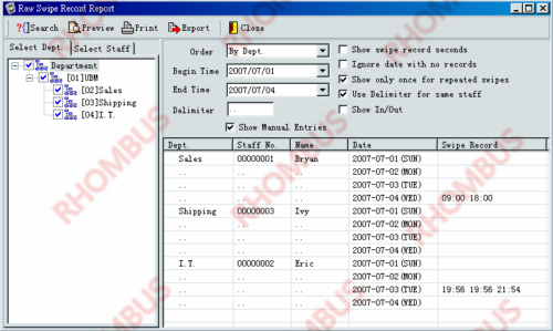 TCP/IP ,Color TFT Screen, Fingerprint access control , time attendance terminal