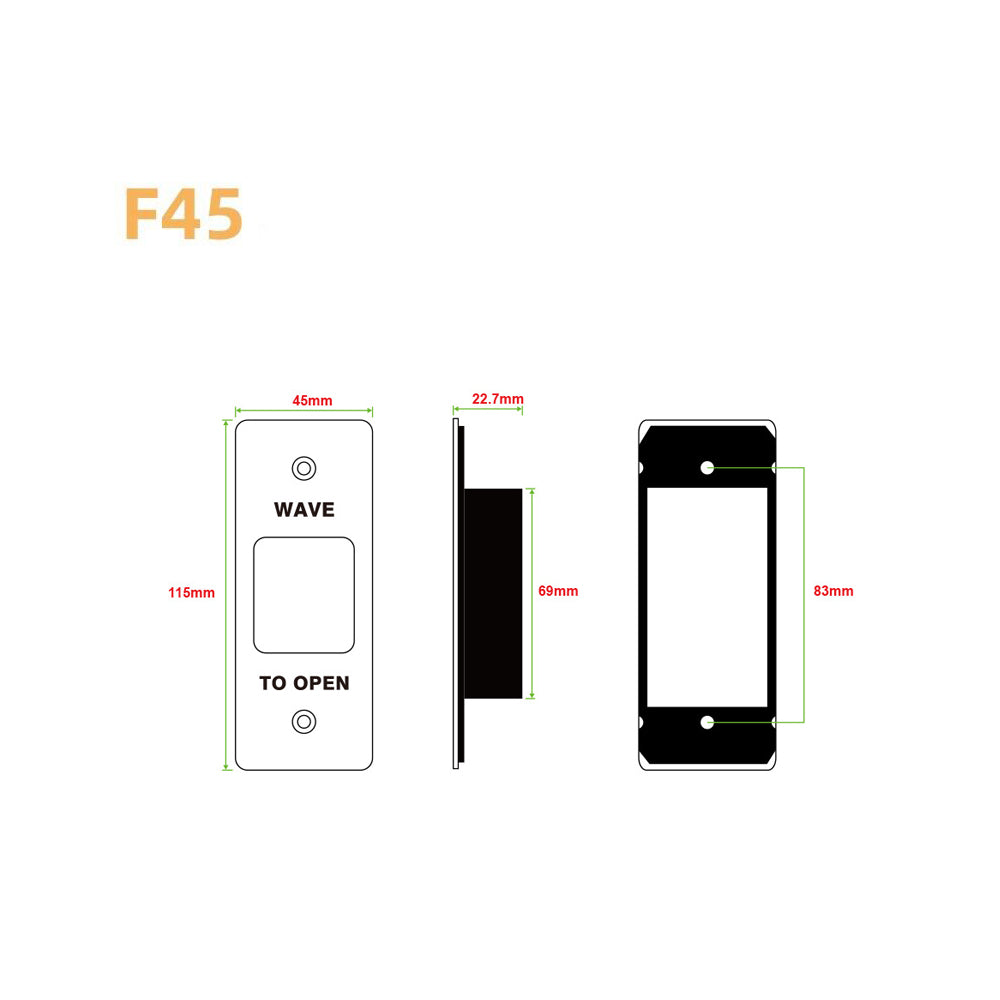 Infrared,access control switch