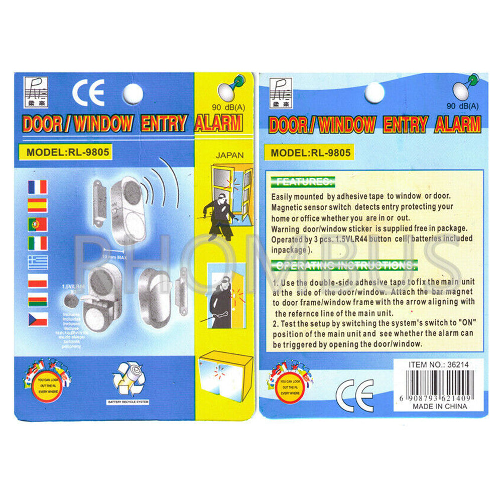 Door/window Magnetic Sensor