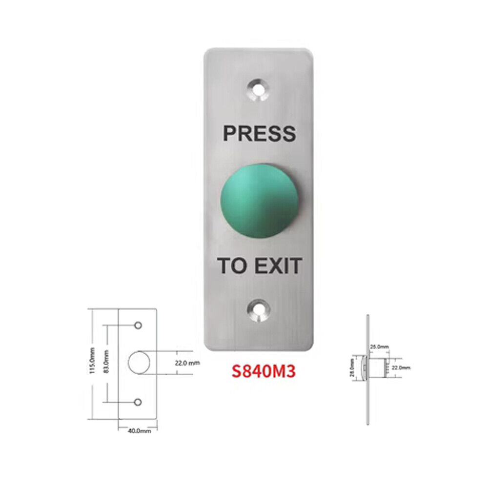 Stainless Steel,Access Control Switch
