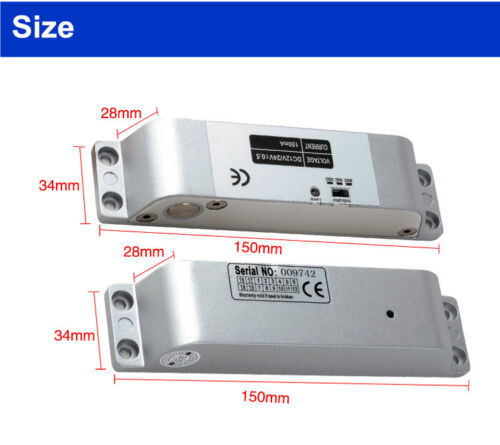 DC12V Fail Safe Electric Drop Bolt Lock for Door Access Control