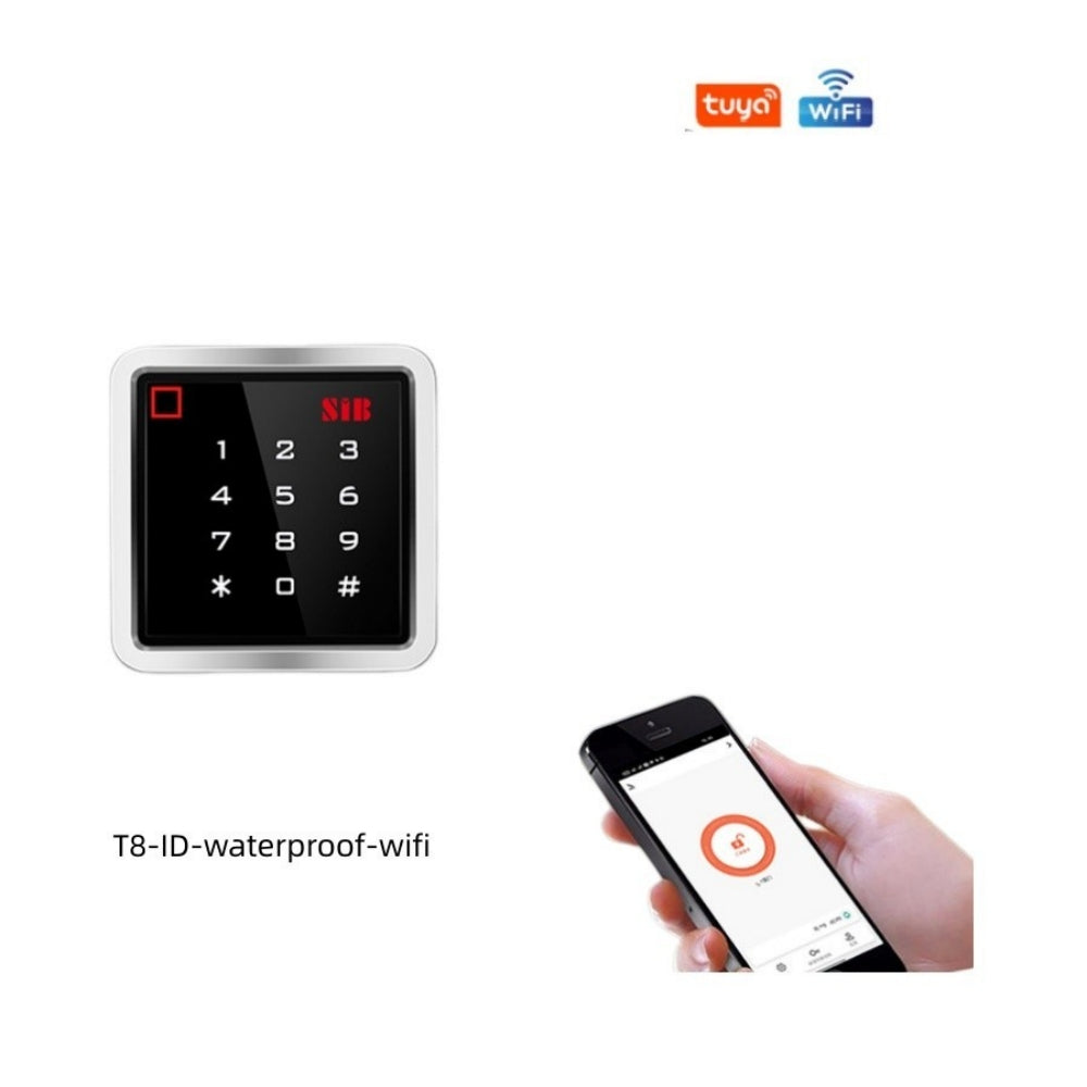 Tuya App Wifi Waterproof Metal Keypad 2K USERS RFID Standalone Access Control