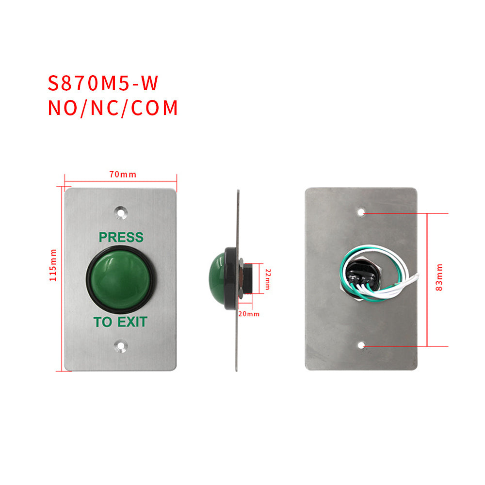 Exit Switch Button