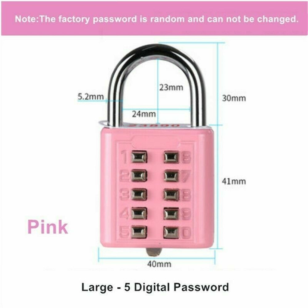 Color ,Zinc Alloy ,Mechanical ,Password Padlock ,Combination Pad Lock