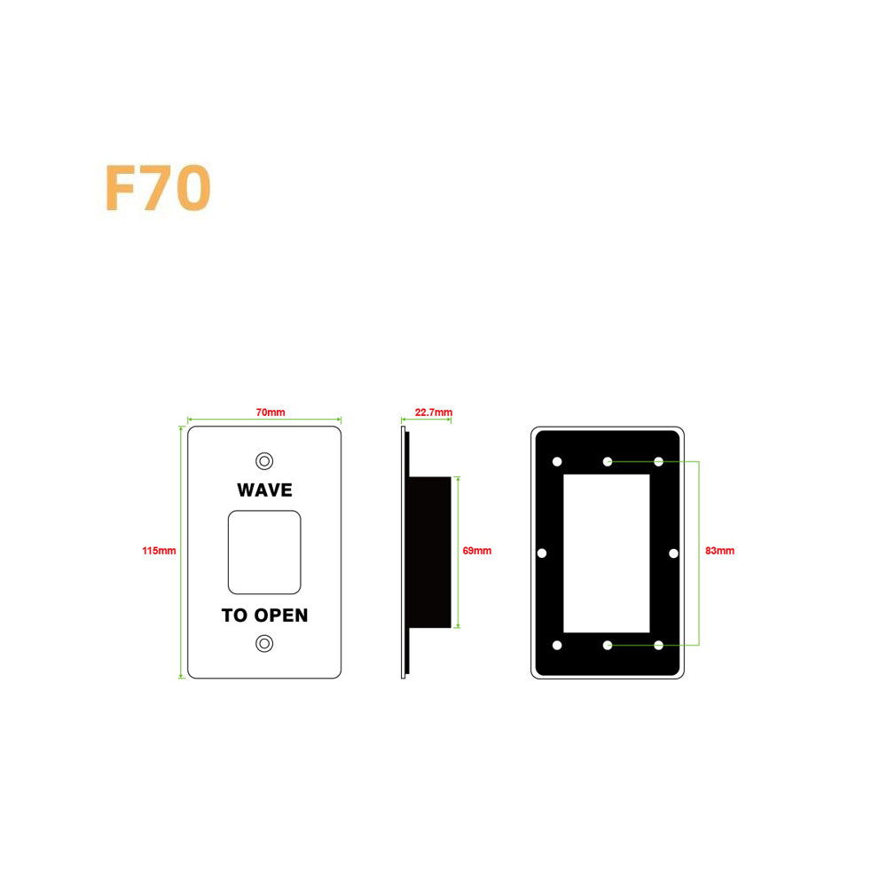 Infrared,access control switch