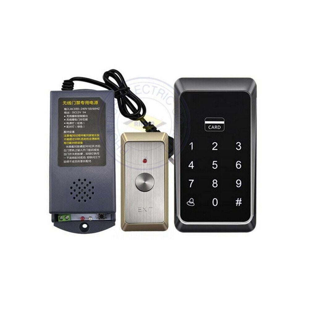 Wiring-free Wireless ,3A Battery, 1K User ,125KHz ,EM/ID ,Standalone Access Control