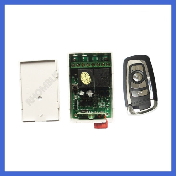 2CH 12V Wireless Remote Control Switch Transmitter&Receiver Access 315MHz
