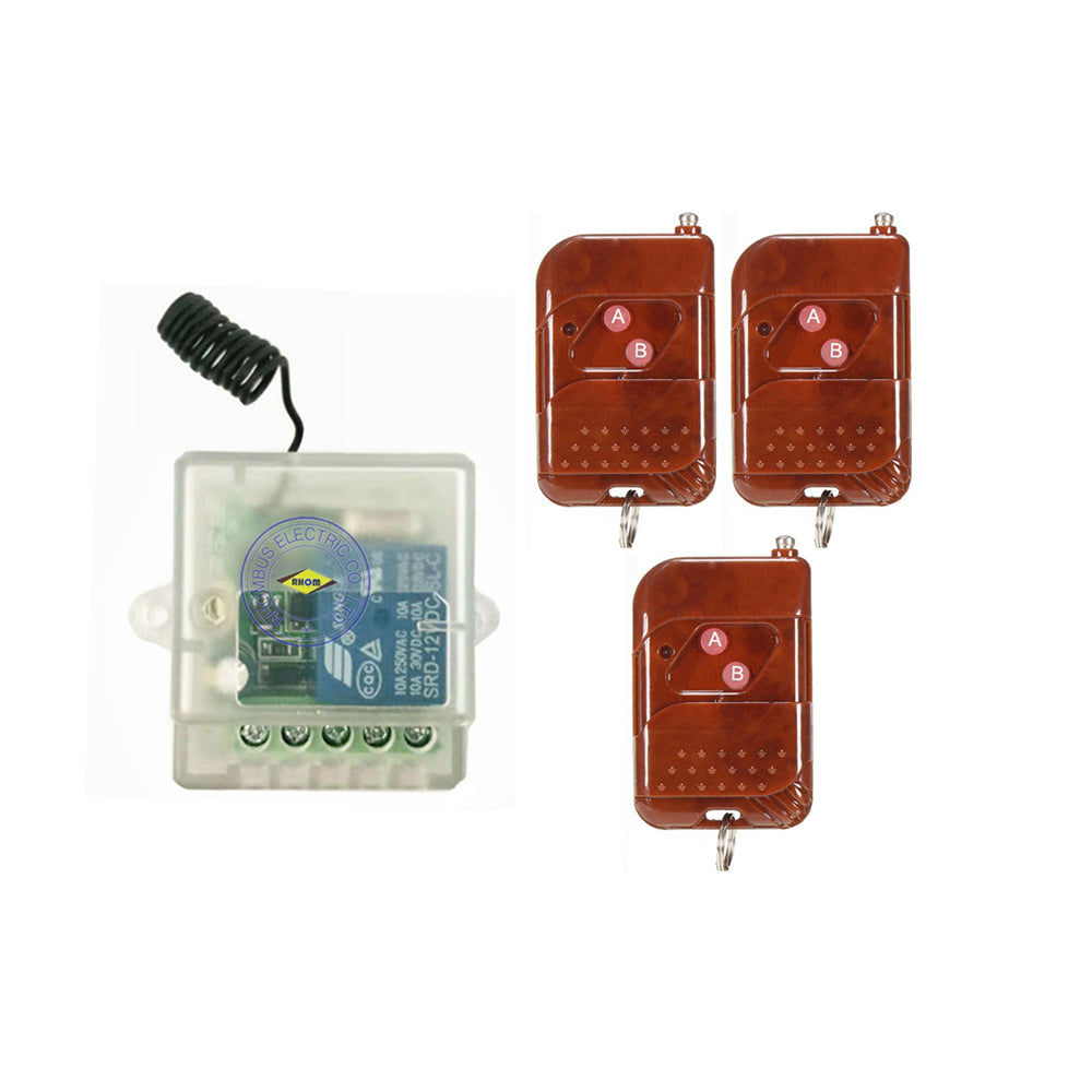 Wireless Remote Control Delay Switch System, 12V ,1CH ,Transmitter,Receiver, 433MHz