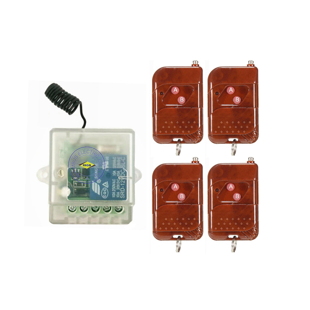 Wireless Remote Control Delay Switch System, 12V ,1CH ,Transmitter,Receiver, 433MHz
