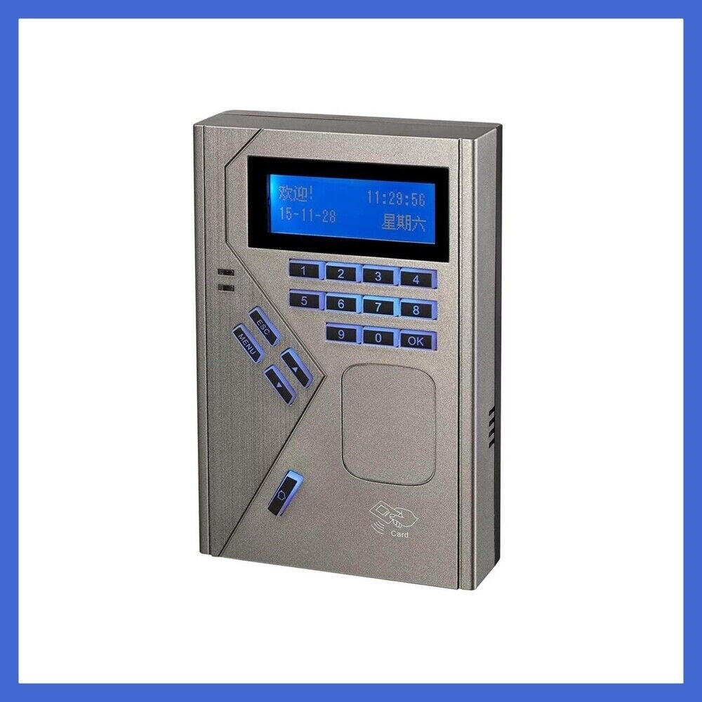 LCD,fingerprint, rfid access control