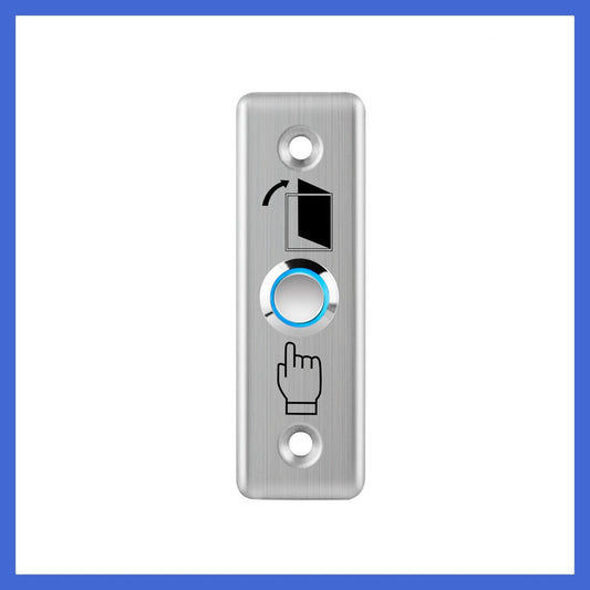 Stainless Steel ,Blue Backlight ,Normally open ,Access control Exit PUSH Button