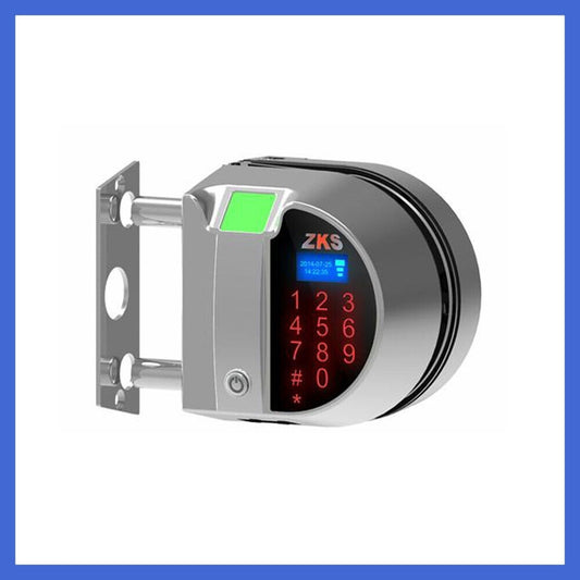 Open Hole ,Single open Fingerprint,password glass door lock for Access control