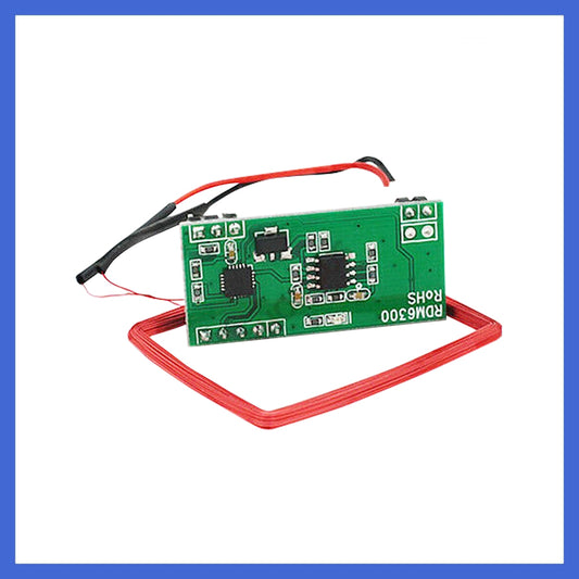 5V , Arduino UART ,  125Khz ,  EM4100  , RFID Card Key  , ID ,  Reader Module