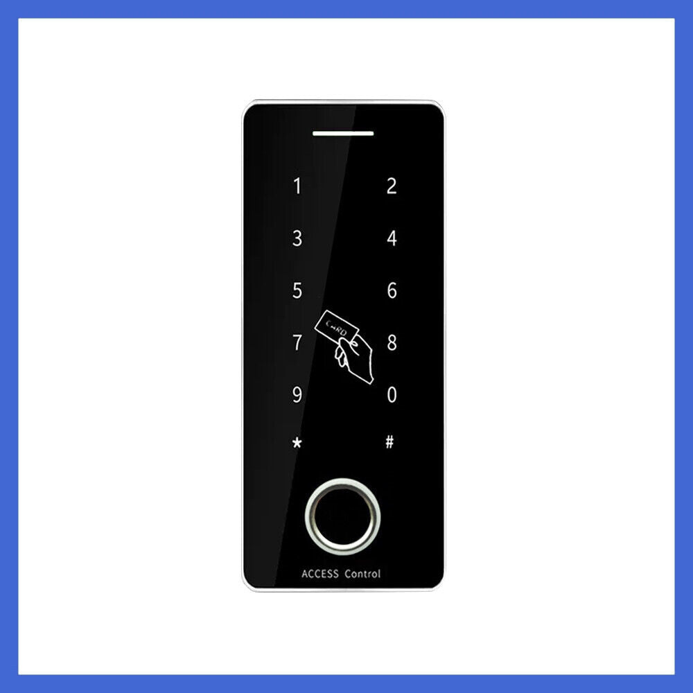 125KHz  ,Fingerprint ,RFID  ,EM/ID Card  ,2K User  ,Metal Case Standalone Access Control