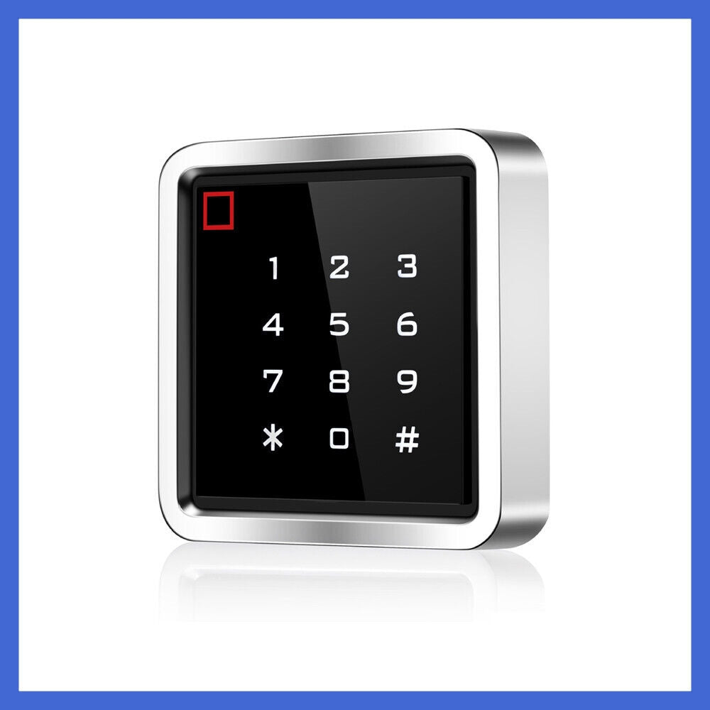 Metal,Waterproof,keypad,13.56Mhz,MF1,S50,WG26,Keypad,Access Control,RFID Reader