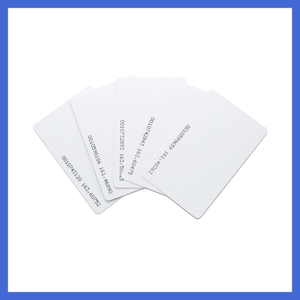 125KHz,EM4100/4102,White,ID Card