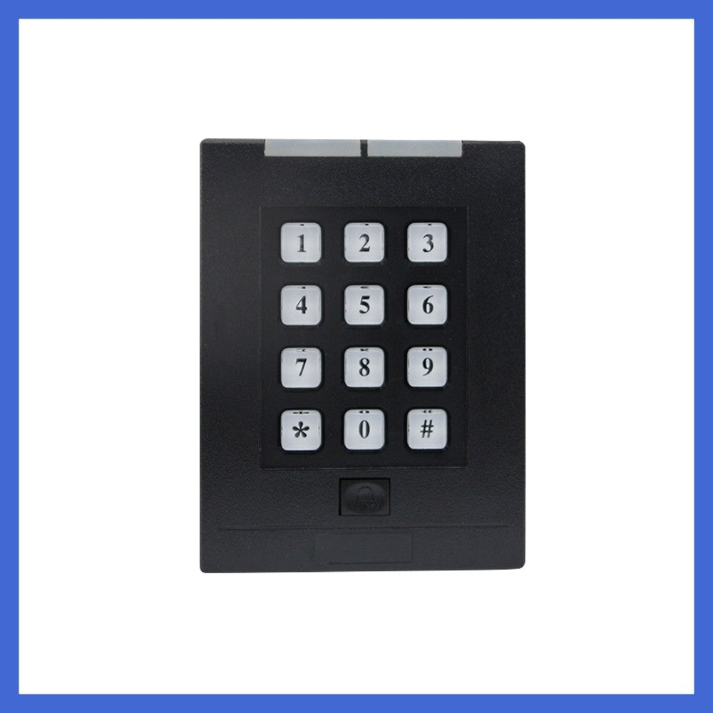 EM4100 ,125Khz ,keypad ,wiegand26/34, dual Led, blue backlight, 12V, RF reader