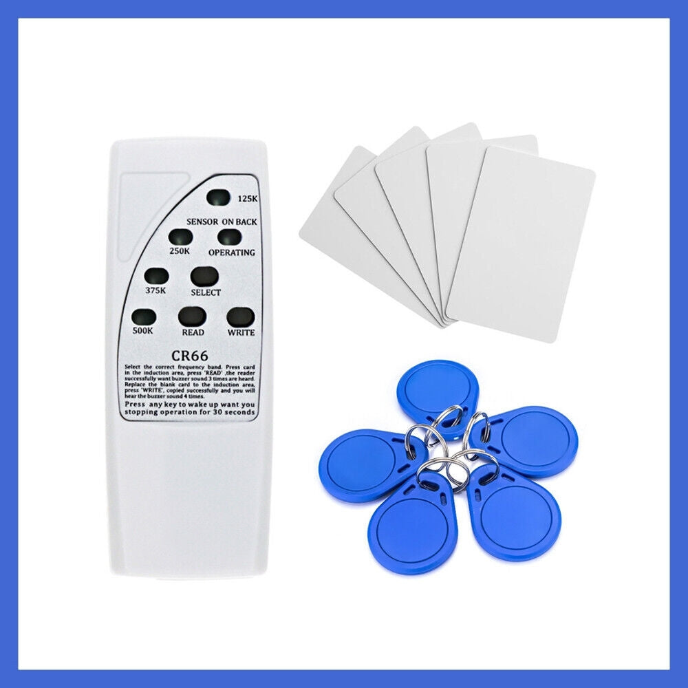 125Khz ,RFID, EM ,Handheld Card Reader Copier Writer Duplicator