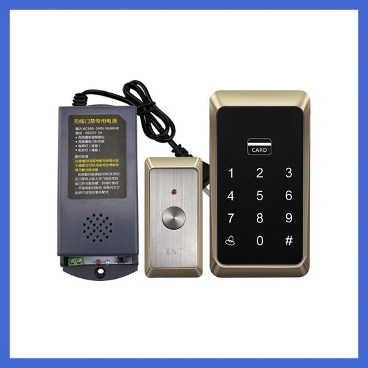 Wiring-free Wireless ,3A Battery, 1K User ,125KHz ,EM/ID ,Standalone Access Control