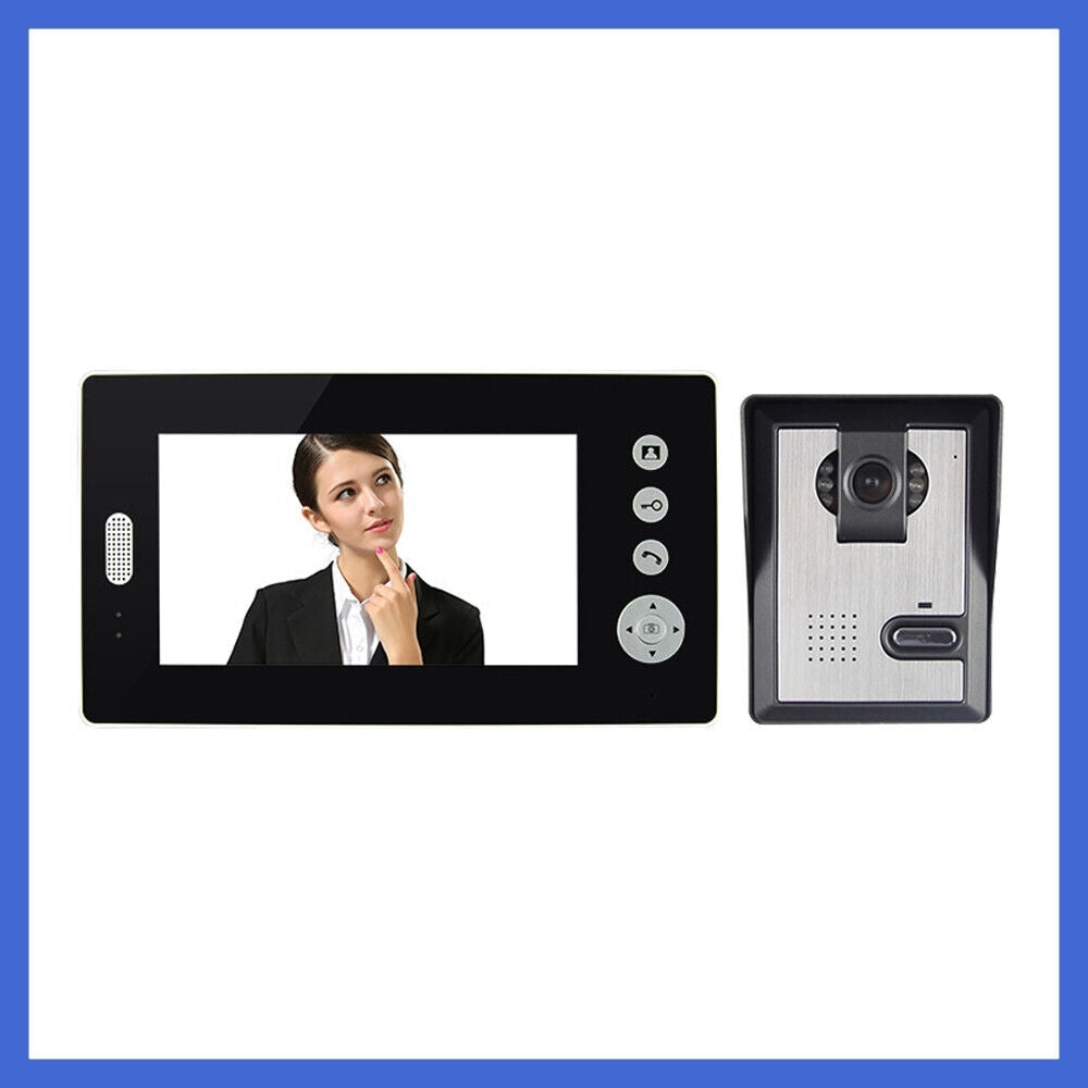 7 inch, TFT Color Panel ,2.4GHz, Digital Wireless ,Video Door Phone