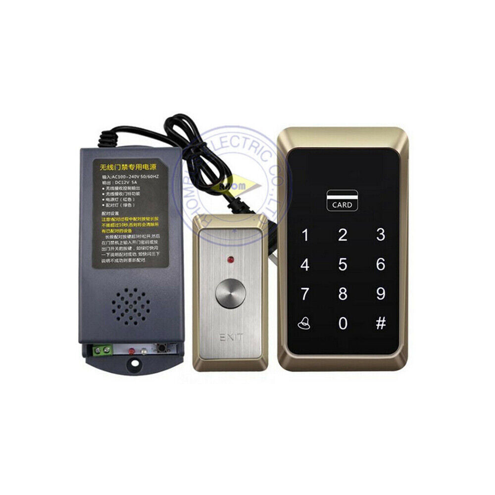 Wiring-free Wireless ,3A Battery, 1K User ,125KHz ,EM/ID ,Standalone Access Control