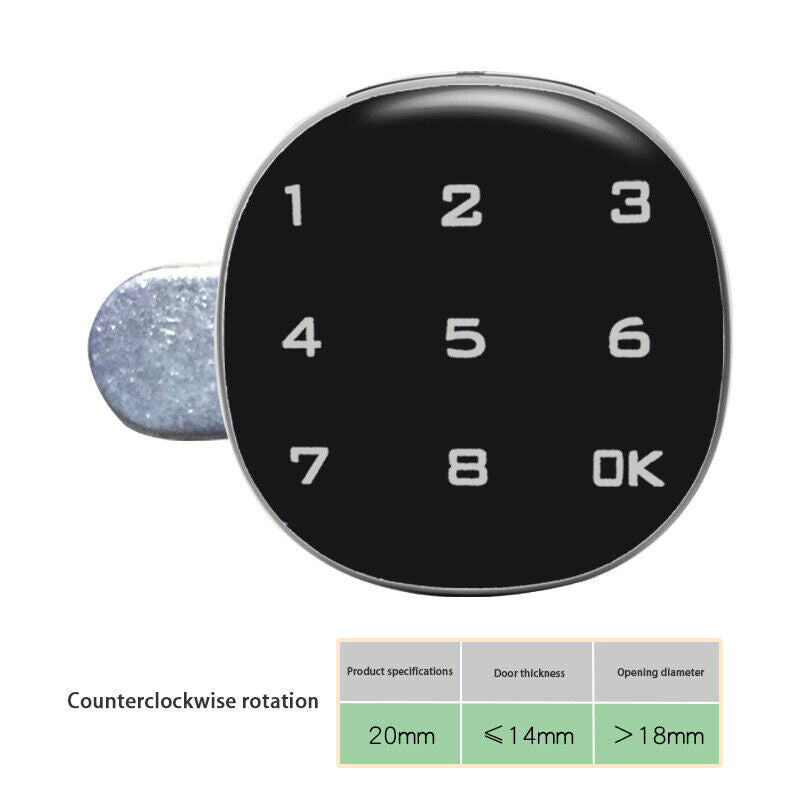 File Cabinet Lock,Locker Drawer Lock,Gym Cabinet Door Electronic Lock,Password lock