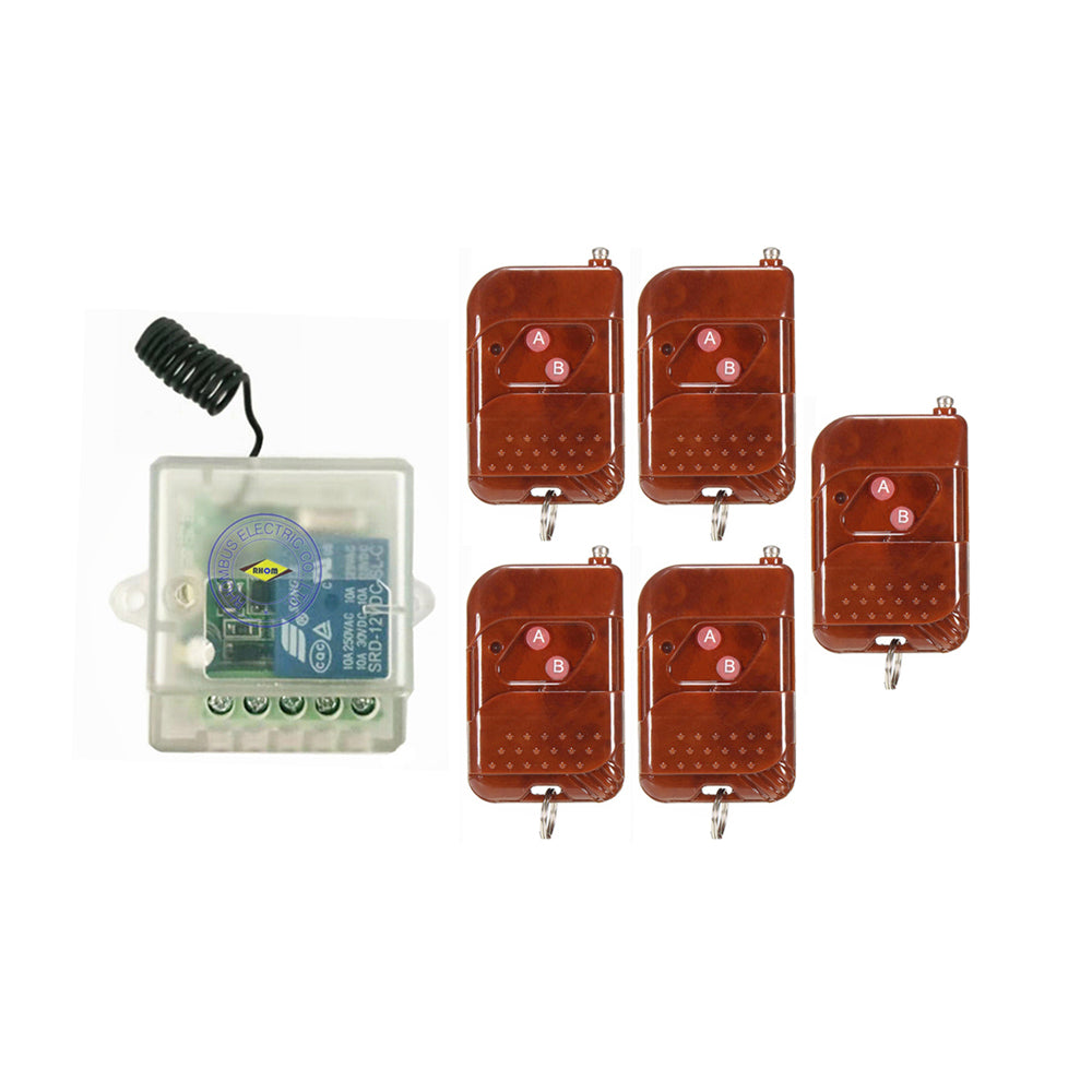 Wireless Remote Control Delay Switch System, 12V ,1CH ,Transmitter,Receiver, 433MHz