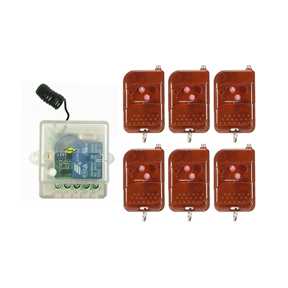 Wireless Remote Control Delay Switch System, 12V ,1CH ,Transmitter,Receiver, 433MHz