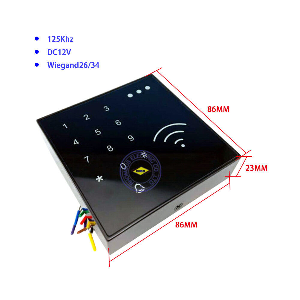 EM,keypad 125KHz,WG26/34,RFID, Access Control,Reader