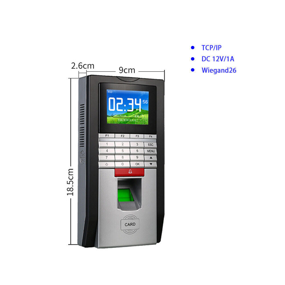 TCP IP, RS485, Fingerprint, RFID ,Pincode Voice, WG26 ,door lock Access Control