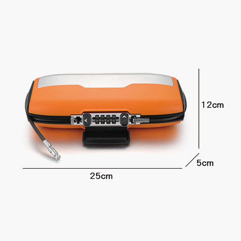 Portable Sports Storage Beach Safe Box ,Combination Lock,Safety Cable Key,key safe box
