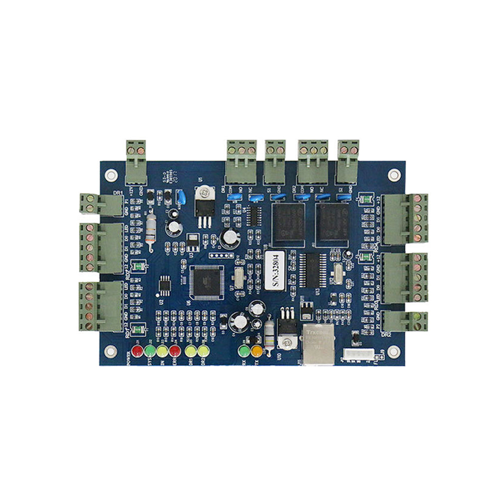 TCP/IP ,2 Door ,20K Users ,100K , power supply iron box, Access Controller