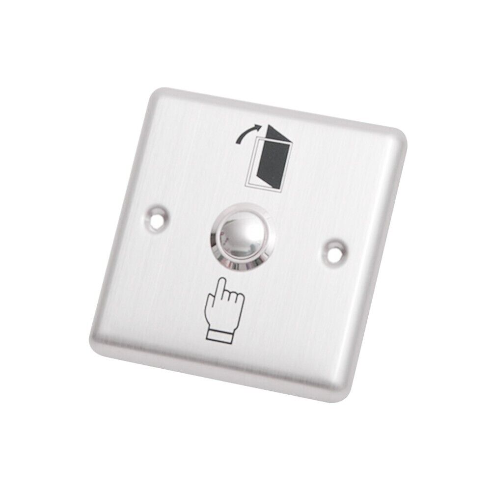 Door Switch ,Stainless Steel Door Exit ,Push Release Button for Access Control 门开关,不锈钢门出口,用于访问控制的推释放按钮