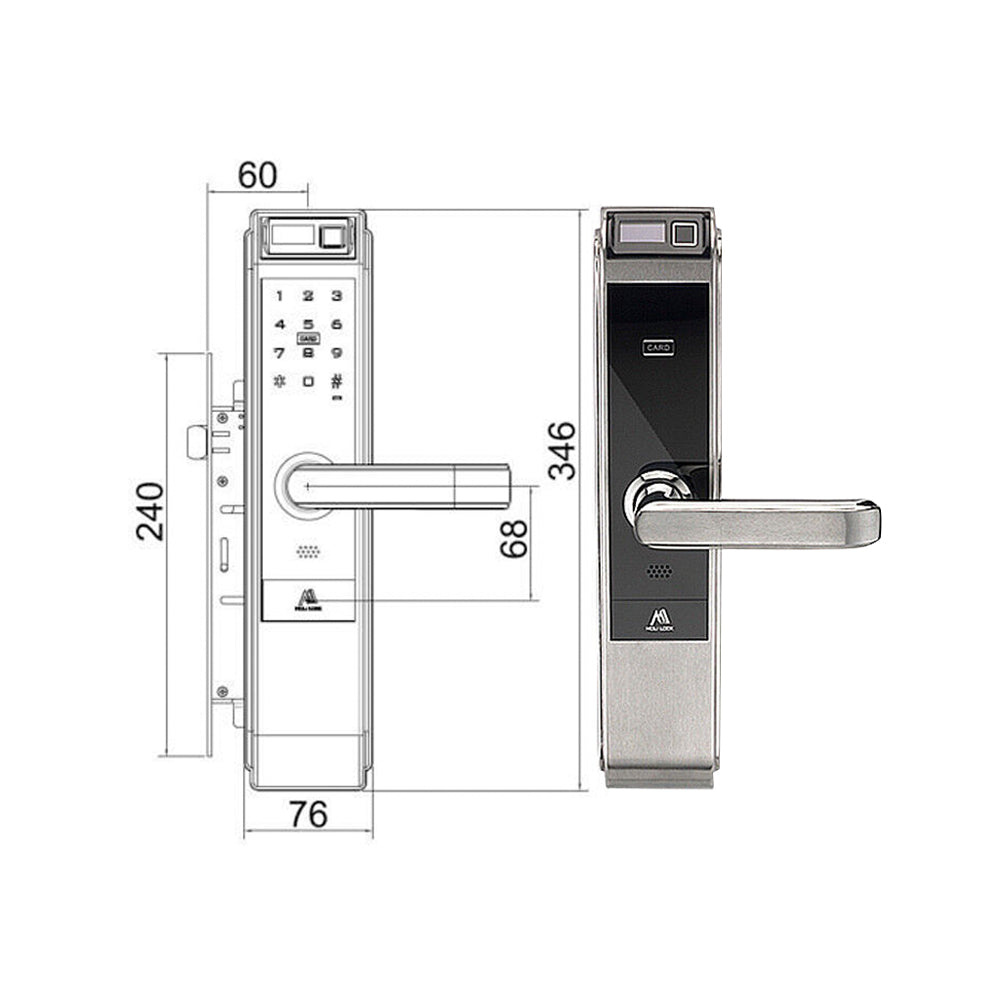 Biometric Fingerprint Door Lock