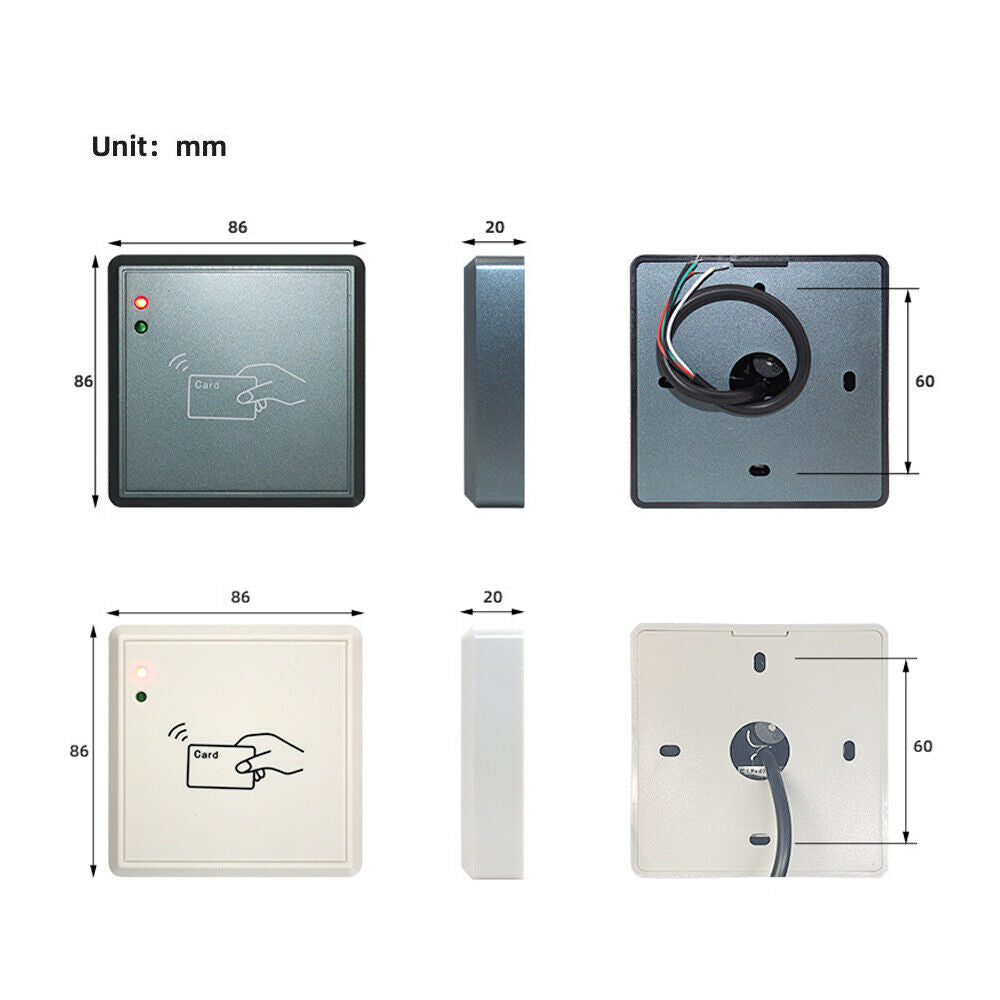 DC12V , Dual Led , Access Control RFID READER