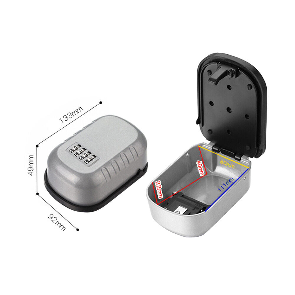 Wall Mounted Waterproof Metal Password Box,Storage Box,Password Key Box,key safe box